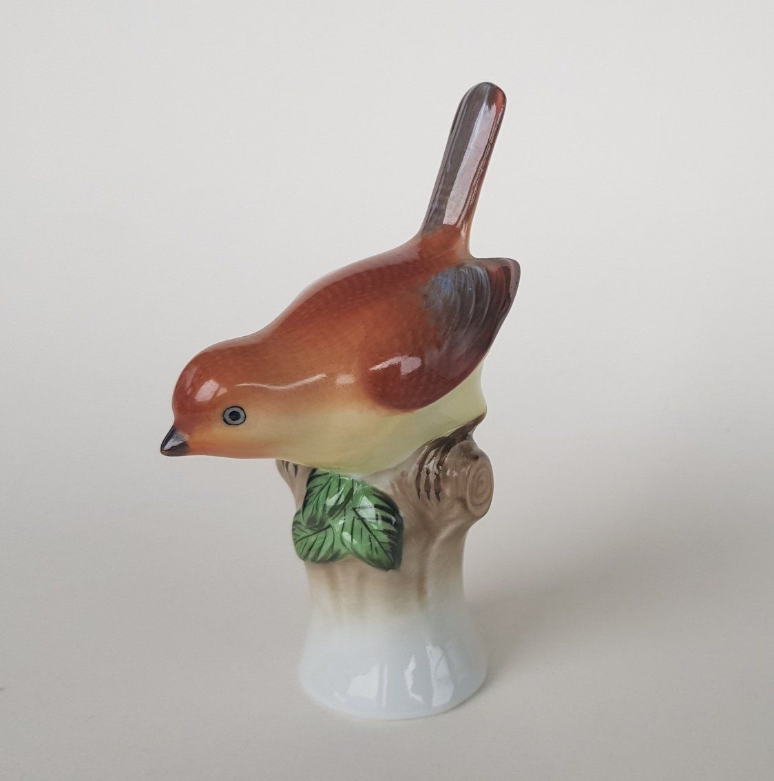 Herend Statuette: Herend - " Rotkehlchen " -  aus  Schweizer Sammlung – Usato da Horw venduto da Kunstreich7 3