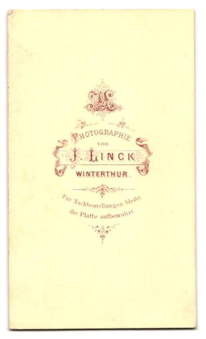 Fotografie &  Plakate: Fotografie J. Linck, Winterthur, Kleines – Gebraucht aus Berlin von bartko-reher 1