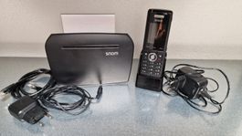 Snom VOIP Telefon Set Mobilteil M65 + Basisstation M300