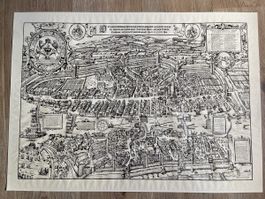 Zürich Murerplan 1576 – Nachdruck 1931