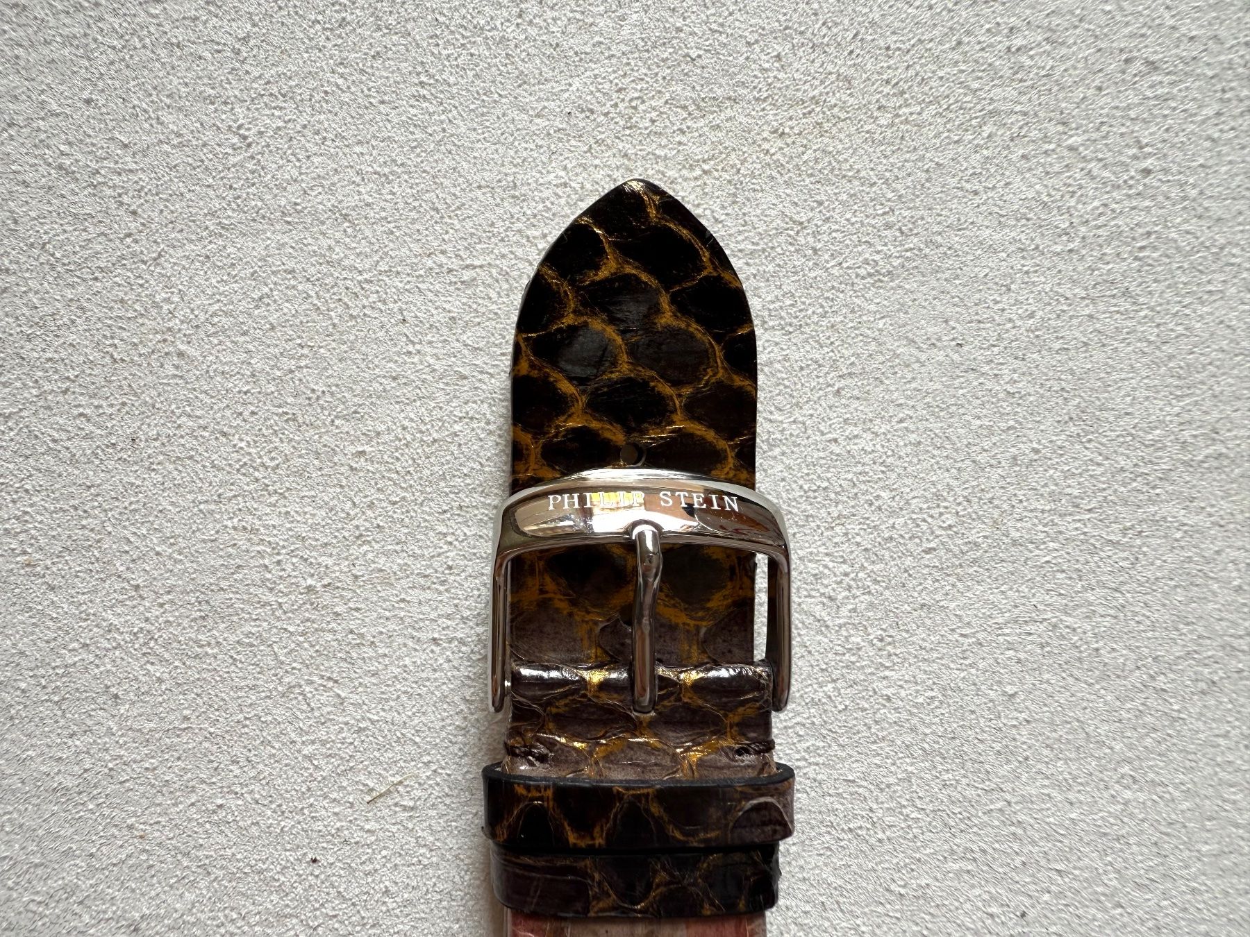 Bracciali & Braccialetti: Philippe Stein Uhrenarmband, Schlangenledder NEU – Nuovo (secondo la descrizione) da Uerikon venduto da Irina108 2