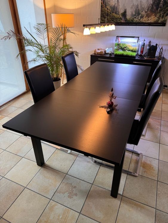 32+ Ikea Ausziehbarer Tisch, Die klar lackierte oberfläche ist