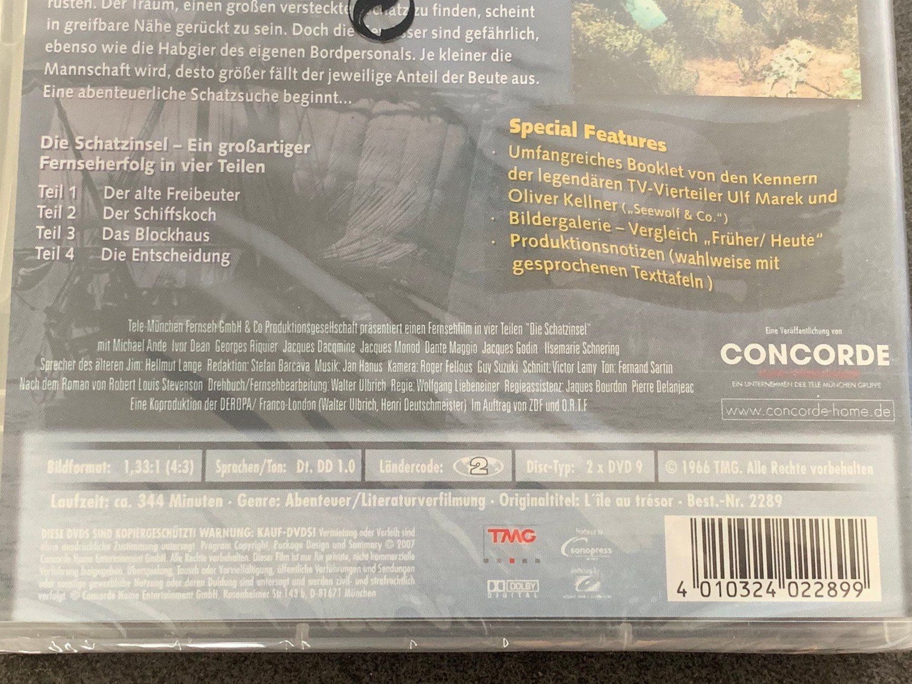 Tutti i DVDs: Die Schatzisel DVD 4 Teile DE (D) – Nuovo (secondo la descrizione) da Fribourg venduto da tschjoly 2