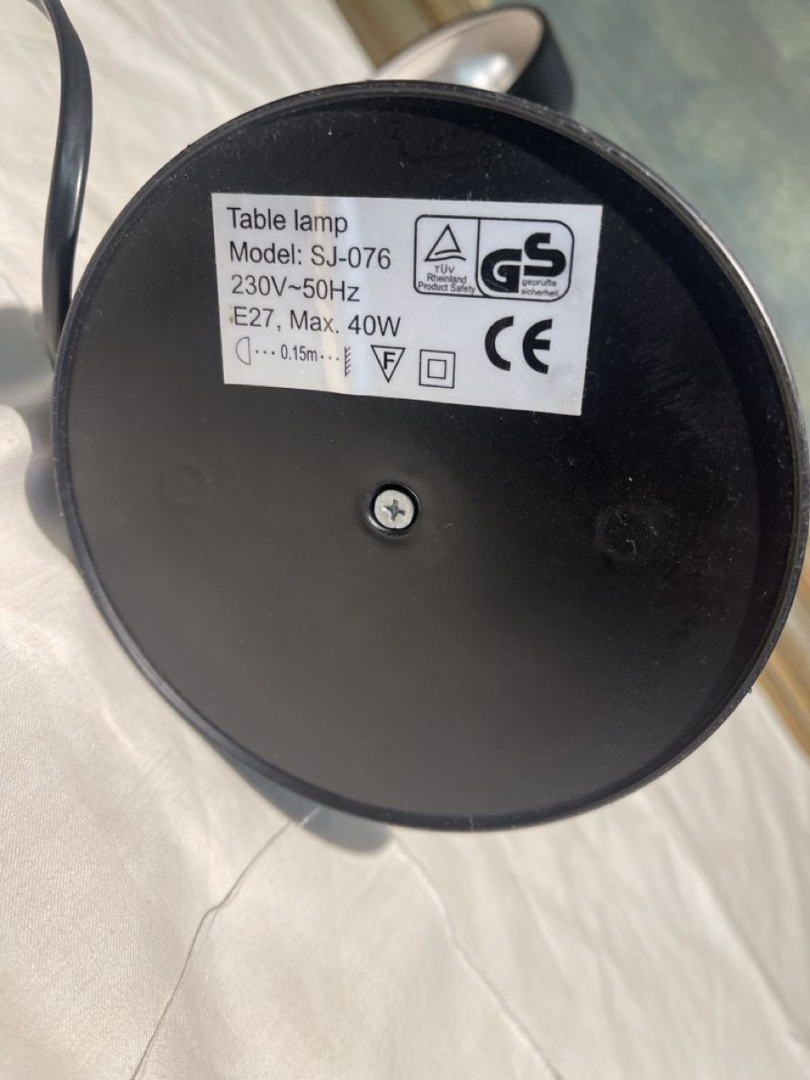 Lampen: Schreibtischlampe Schwarz, flexibel – Gebraucht aus dietikon von fernando011 5