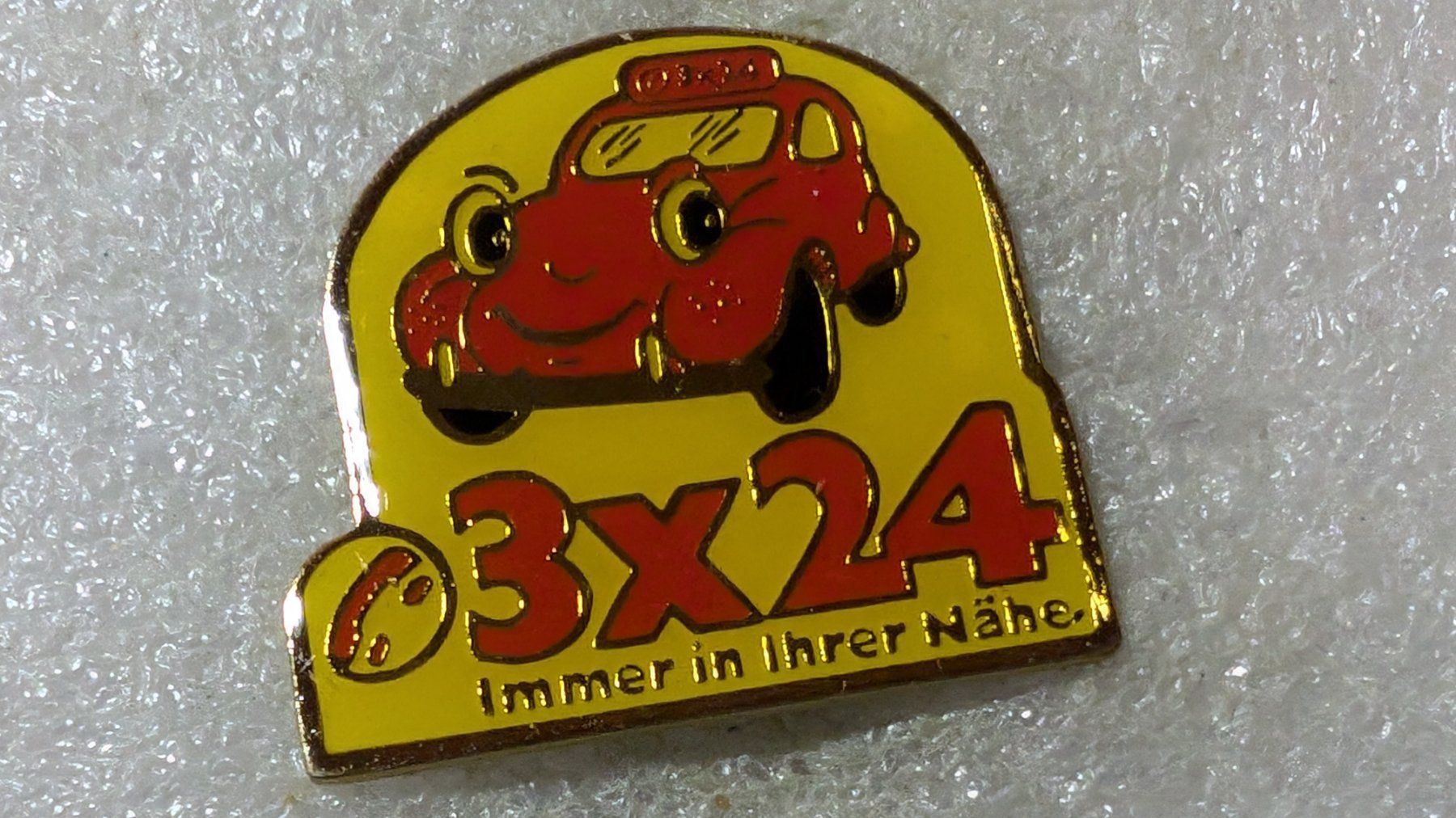 Placchette & Badge: Ansteckpin 169: 3x24 – Usato da Oppligen venduto da Pin-Fall-Shop
