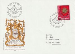 Tag der Briefmarke 1980, St. Blaise, Umschlag Juventute