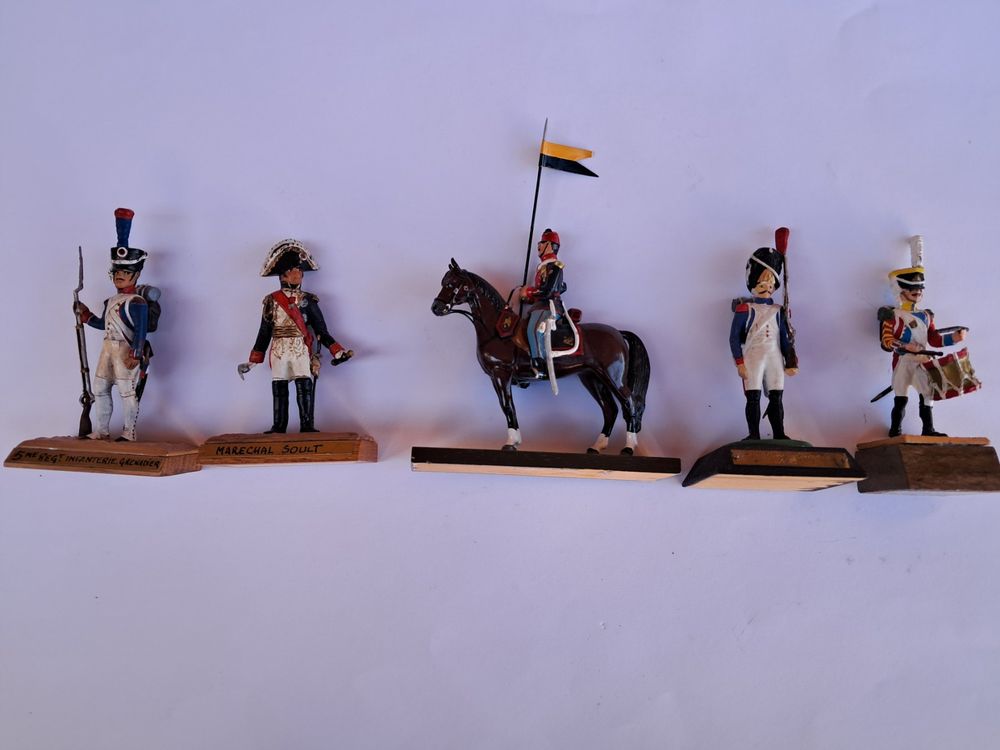 Alte sehr schöne Zinnsoldaten Franz. Revoluztion 1