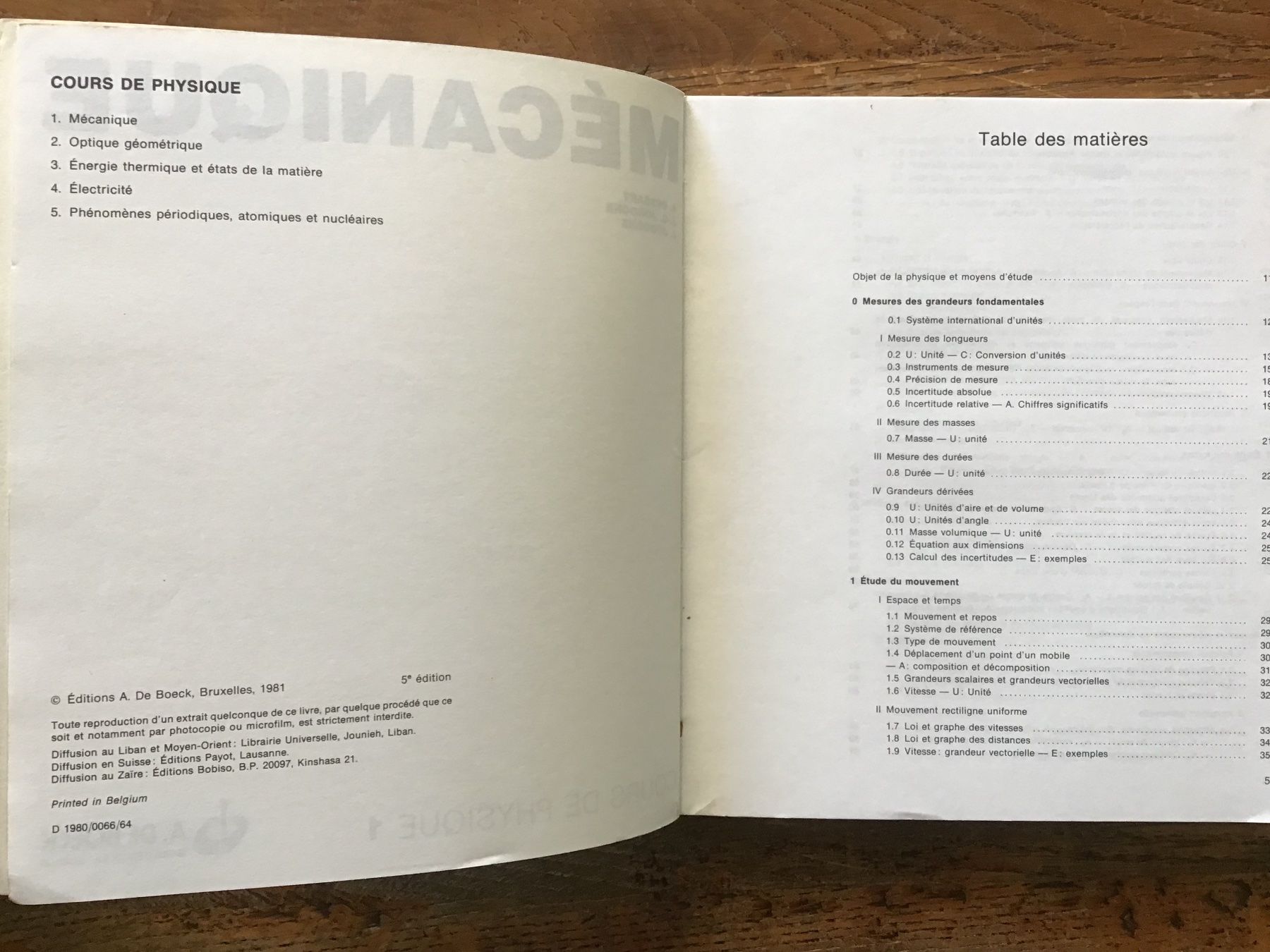 Libri: Ancien manuel « Mécanique » – Usato da Fully venduto da Ruby97 1