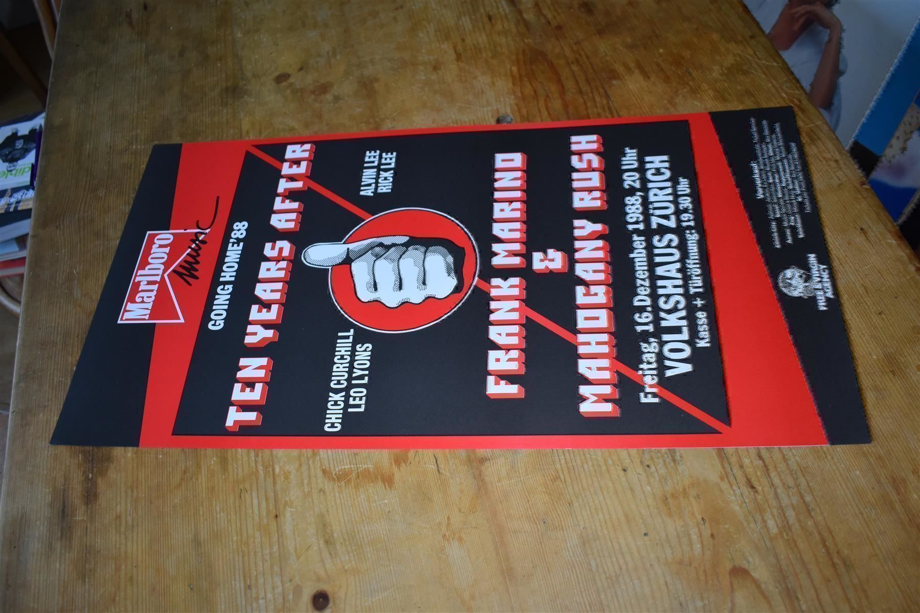Foto & Immagini: Ten Years After Frank Marino K-POSTER – Usato da Pfaffhausen venduto da mono_rec 1