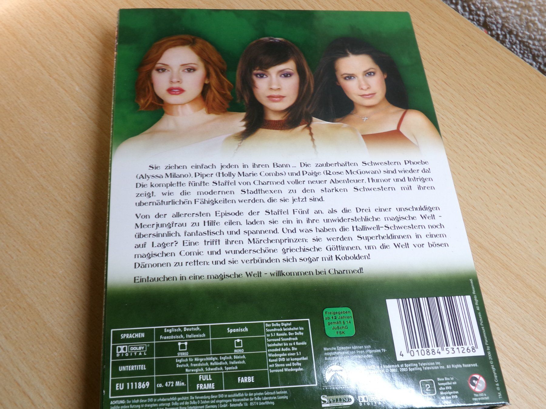 Tutti i DVDs: Charmed Staffel 5.2 – Usato da Hombrechtikon venduto da Maloev17 1
