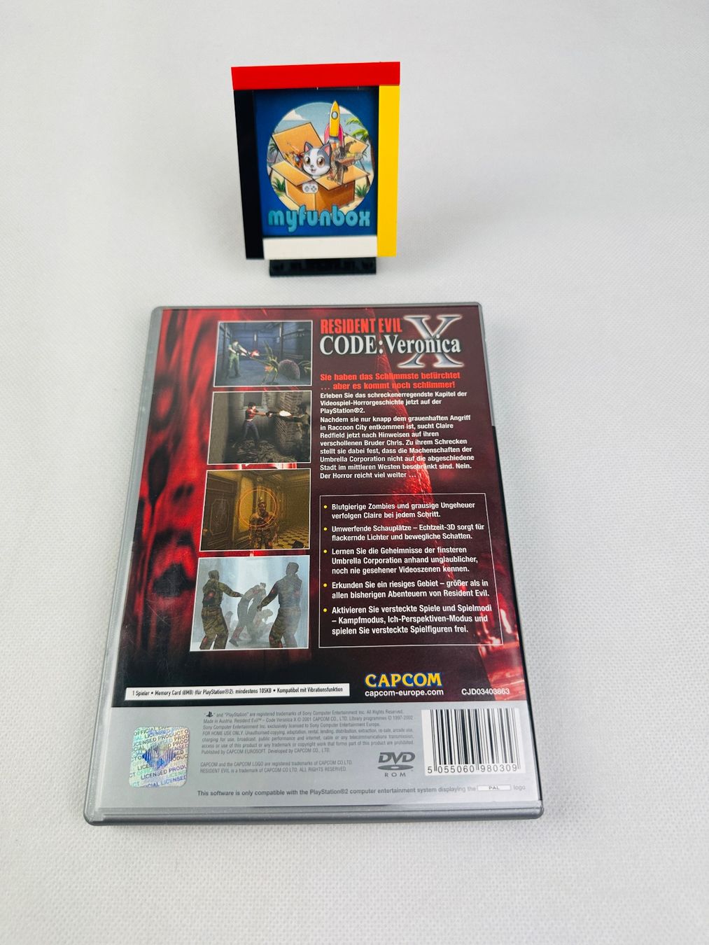 Spiele: PS2 Resident Evil Code Veronica X  Multilingual – Gebraucht aus Kappel SO von MyFunBox 1