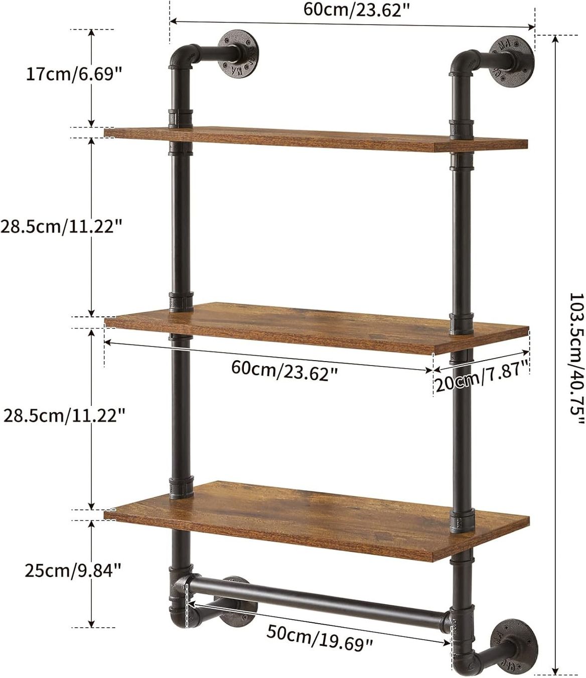Scaffali: Wandregal, Leiterregal – Nuovo (secondo la descrizione) da Pieterlen venduto da Plasticbox 5