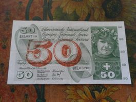 SUISSE  50  Francs  1974  (3769)  Billet