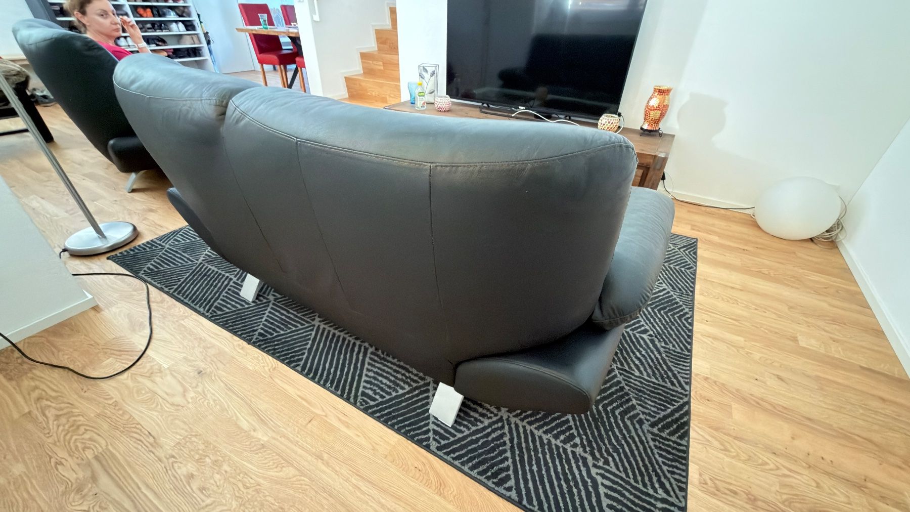 Pfister Divani: Schwarze Sofa Kombi von Möbel Pfister – Usato da Tagelswangen venduto da GugusLala 4
