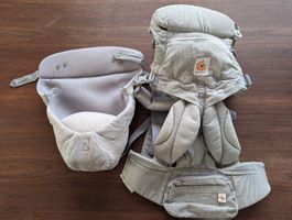 Original Ergobaby Babytrage + Neugeboreneneinsatz Easy Snug