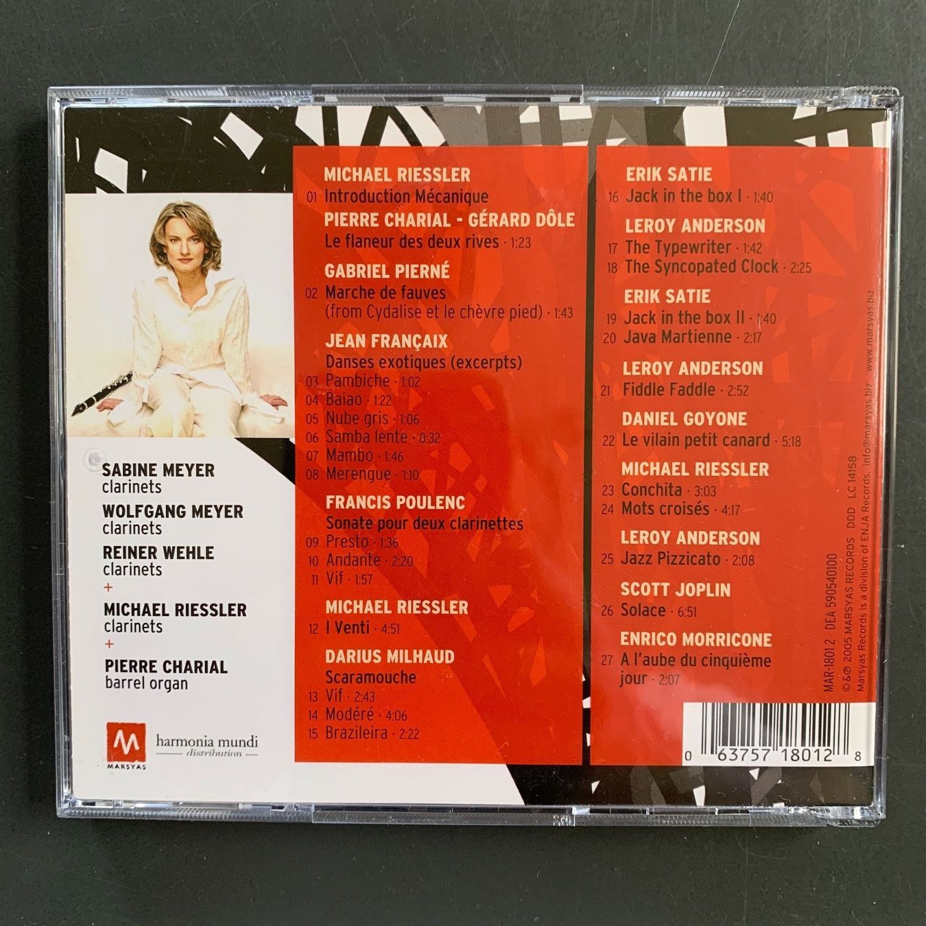 CD: Meyer/Trio di Clarone: Paris Mécanique – Usato da Stans venduto da Abukadnezar 1
