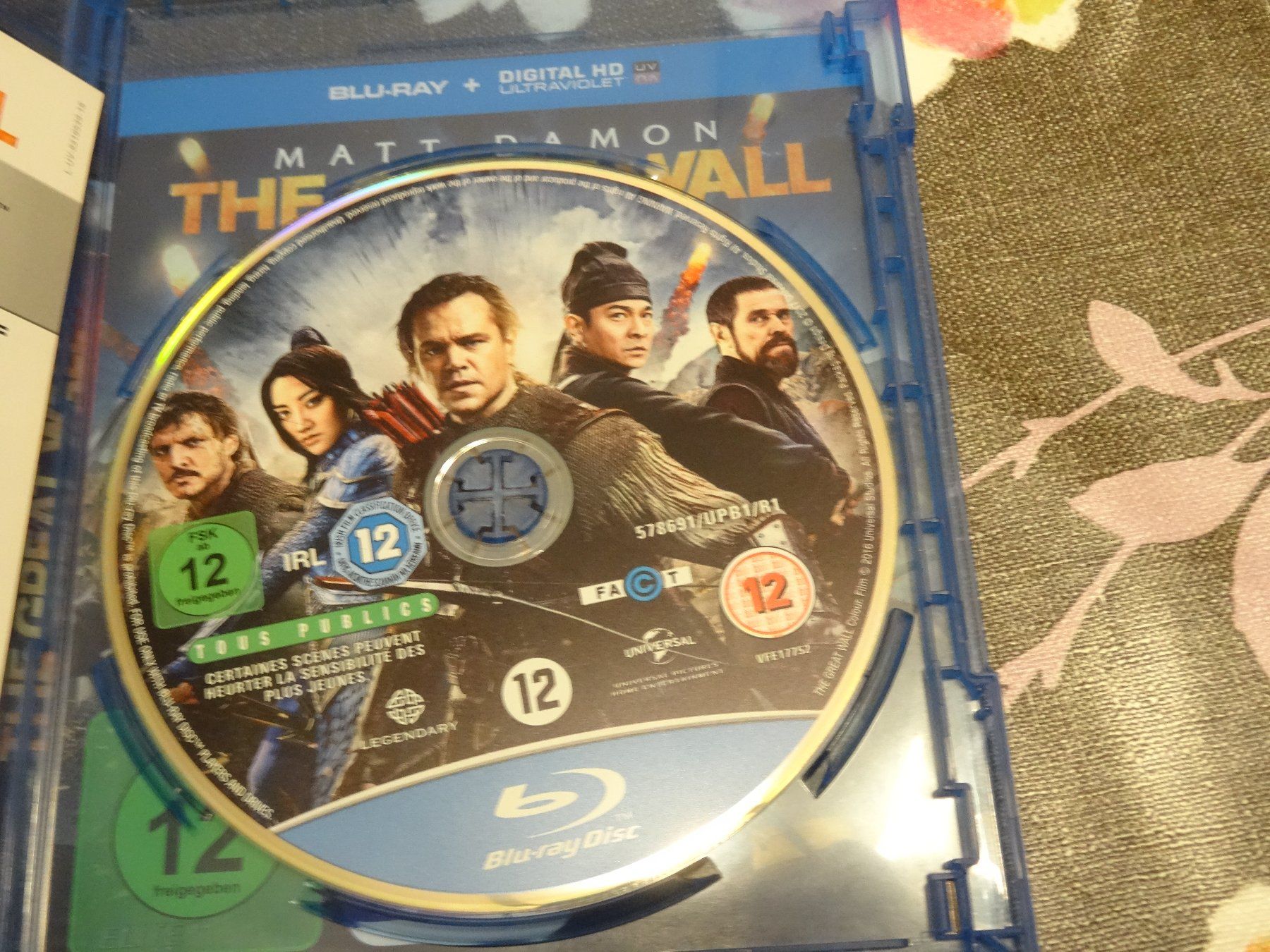 Tutti i DVDs: The Great Wall BLU-RAY – Usato da Olten venduto da Disc-Verkauf 1