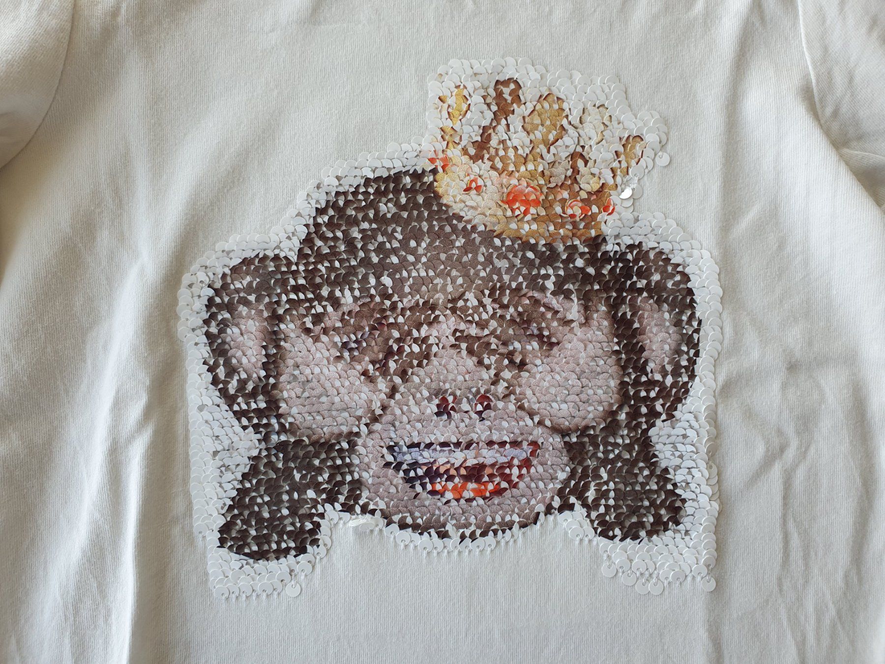 C&A Camicie, T-shirt & Polo: Shirt mit Wendepailletten Gr. 134 – Usato da Villars-sur-Glâne venduto da richardette 3
