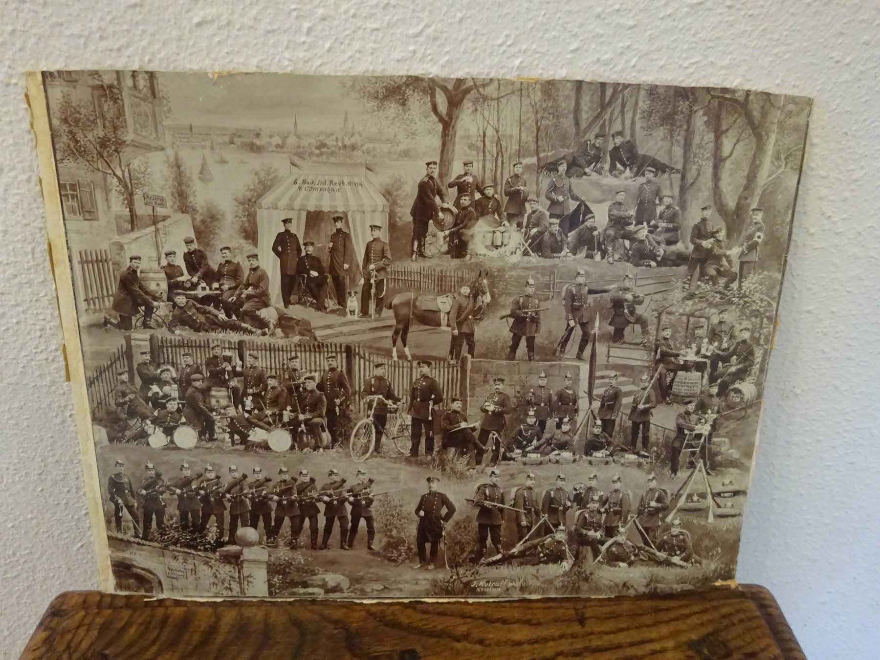 Foto & Immagini: Badisches Infanterie-Regiment 114 – Usato da Esslingen venduto da eintagammeer