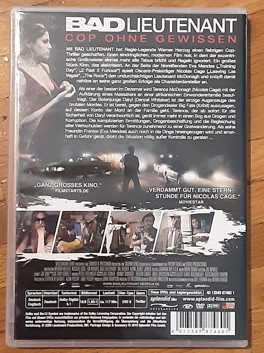 Tutti i DVDs: Bad Lieutenant - Cop ohne Gewissen – Usato da Wallisellen venduto da Sawr 1