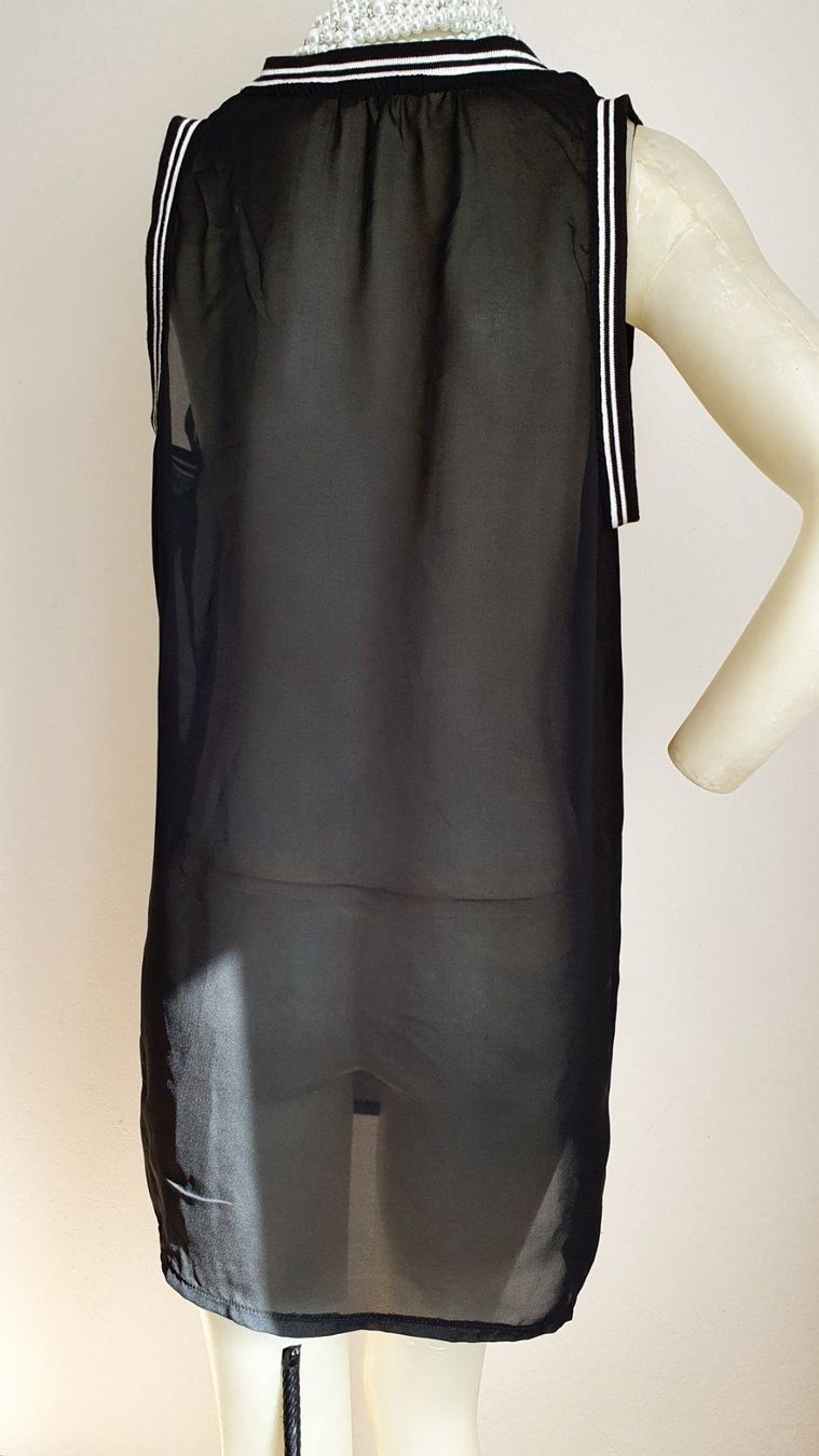 Tuniche: Tunika/Strandkleid gr36(38), schwarz – Usato da Niederbipp venduto da fashionfuchs 2