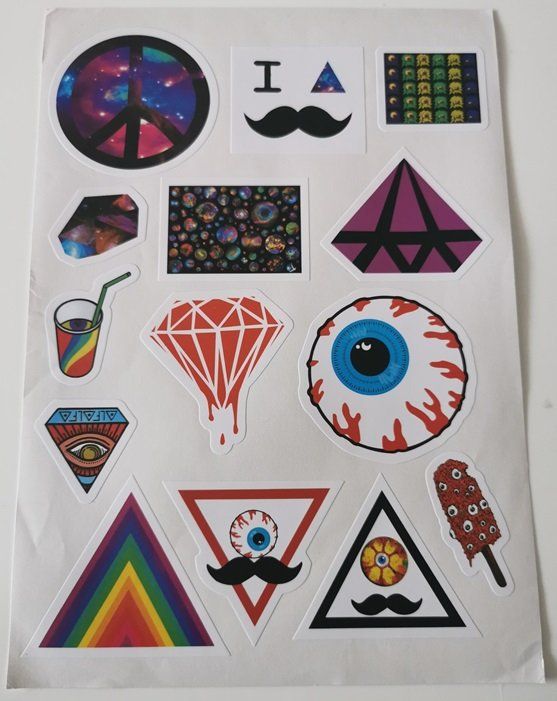Sticker: ESOTERIK - Aufkleberbogen – Nuovo e nell'imballaggio originale da Wilen b. Wollerau venduto da morethanmusic