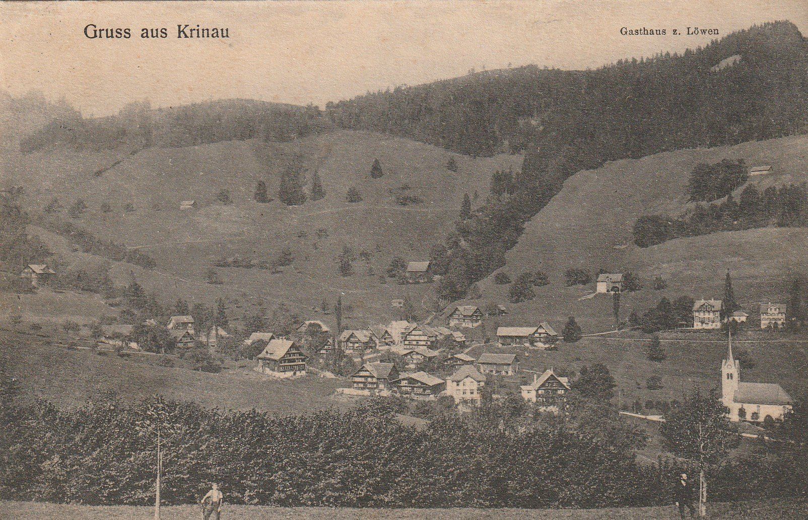 Cartoline postali: Krinau – Usato da Rorschacherberg venduto da fratovi2