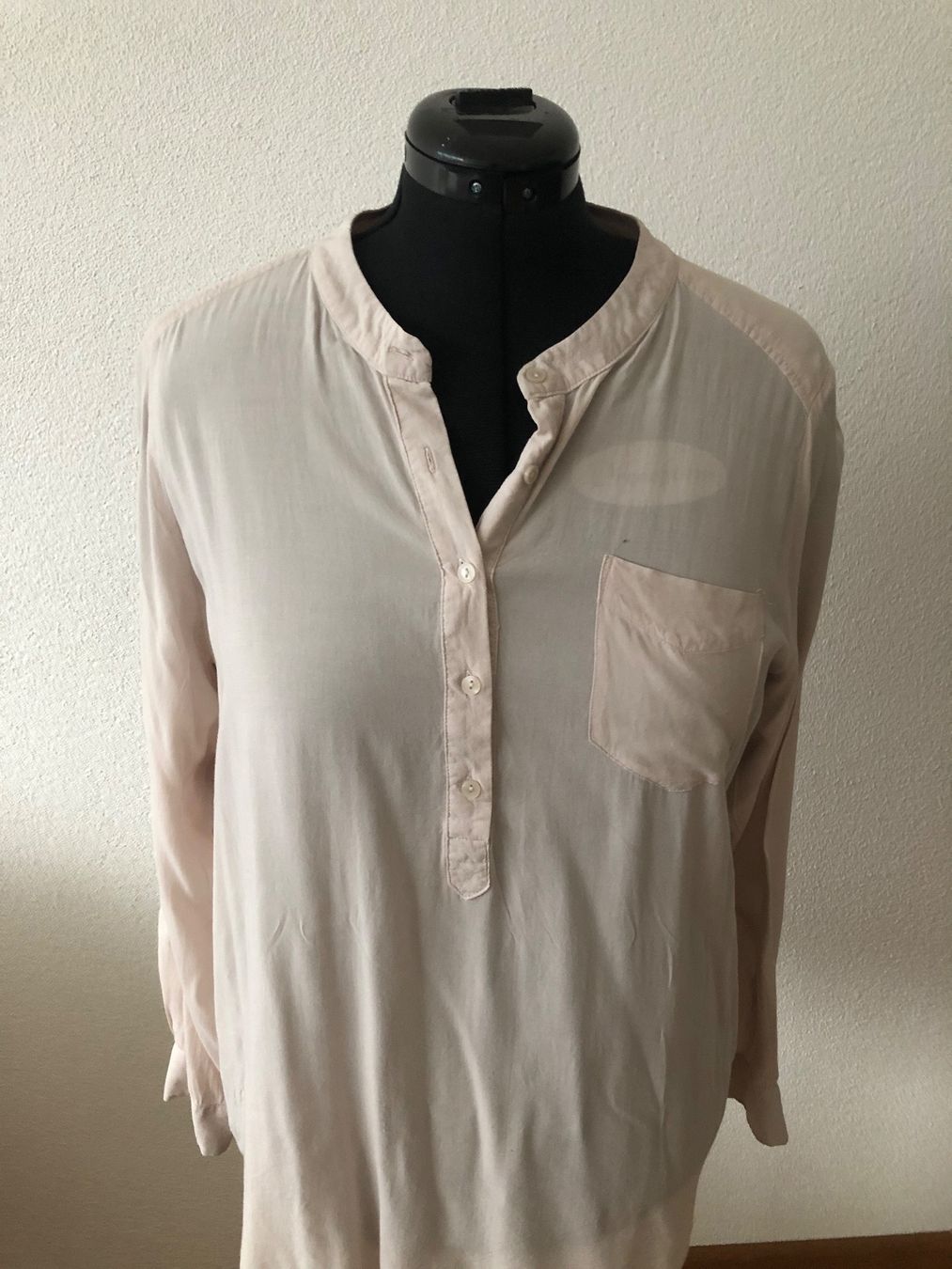 Camicette: Elegante zero Bluse, Gr. 40, beige, Langarm – Usato da Buchs SG venduto da Vrenilein