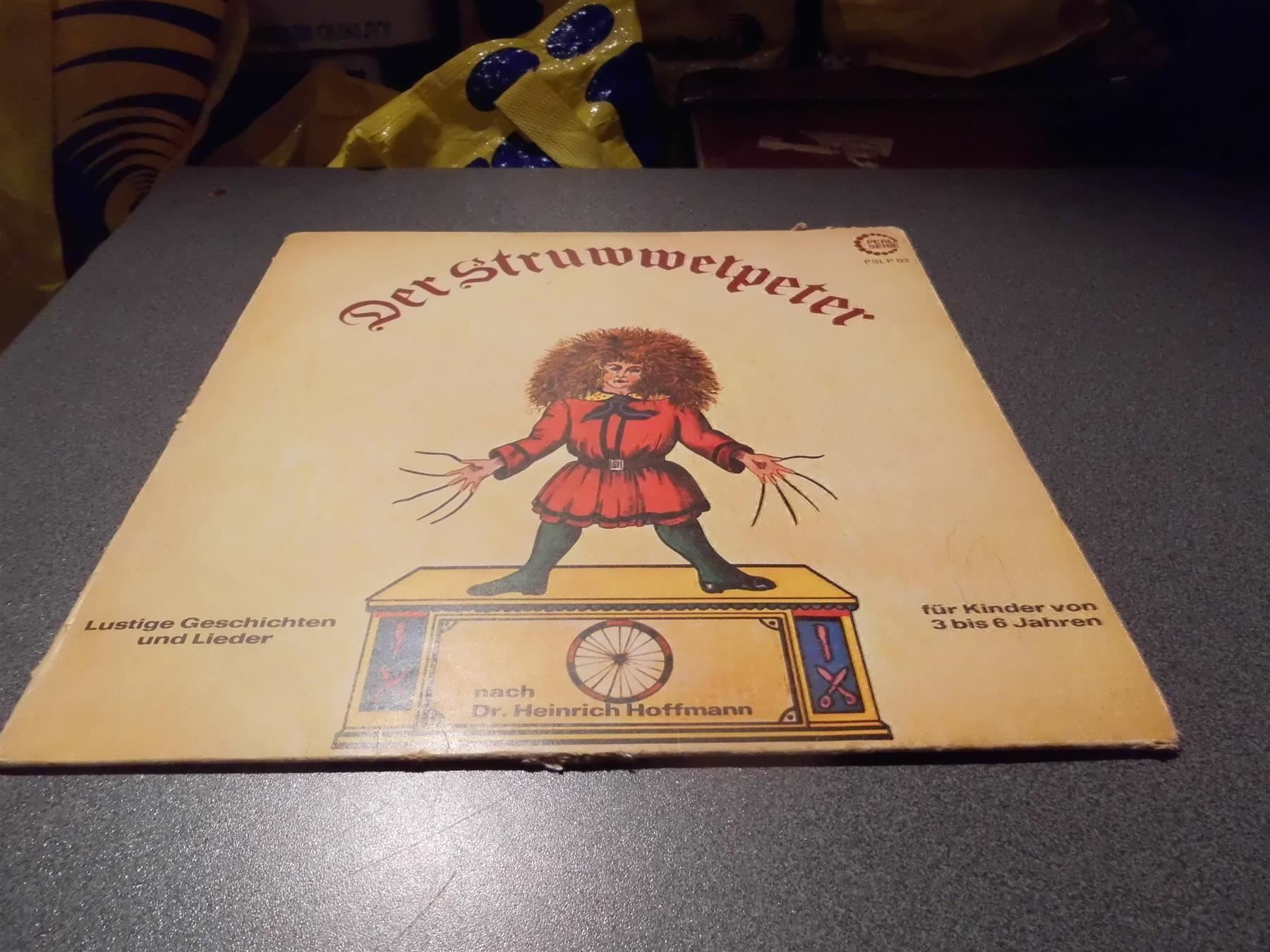 Dischi in vinile: Schallplatte Der Struwwelpeter – Usato da Zürich venduto da abraxas1291