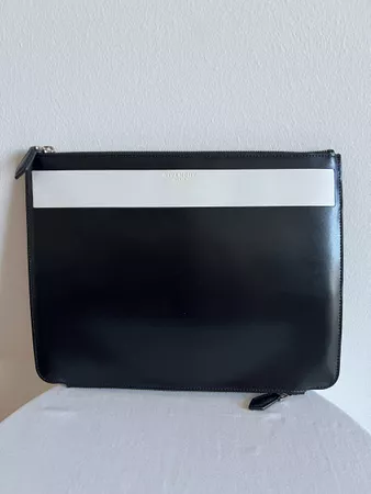 Givenchy Pouch Clutch Schwarz/Weiss – Neu! Top!
