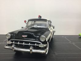 Original 1954 Chevy Bel Air Polizeiauto Modellauto Rarität