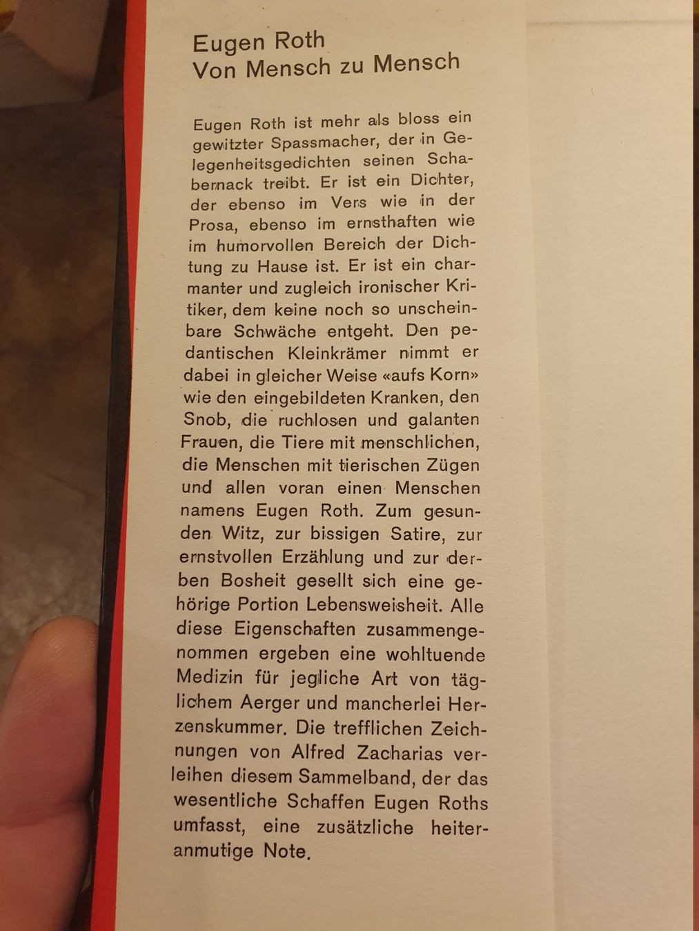 Libri: Erich Kästner - Gedichte und Prosa - Erick Kästner – Usato da Zürich venduto da loosebone 1