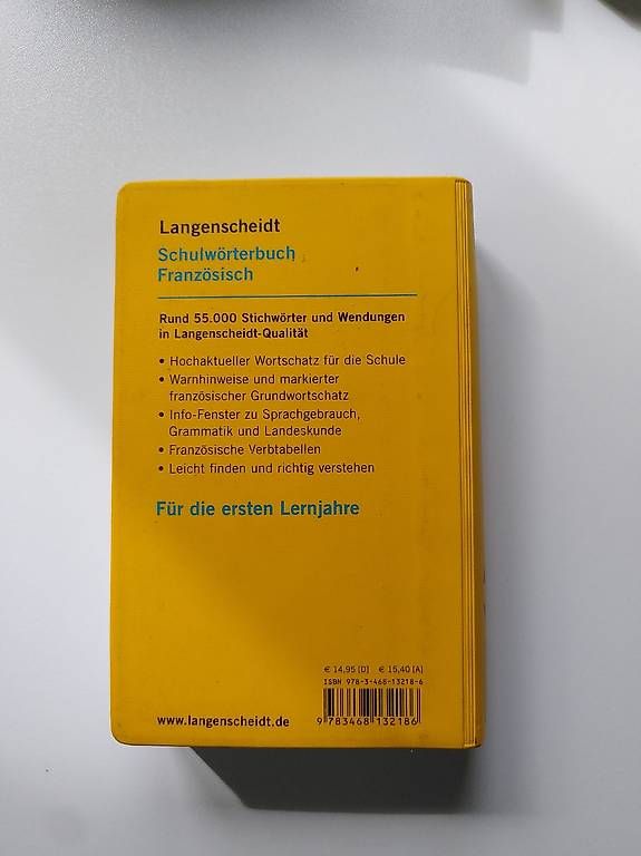 Libri: Schulwörterbuch Französisch – Usato da Solothurn venduto da Blume132 1