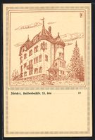 Zürich, Villa in der Haldenbachstrasse