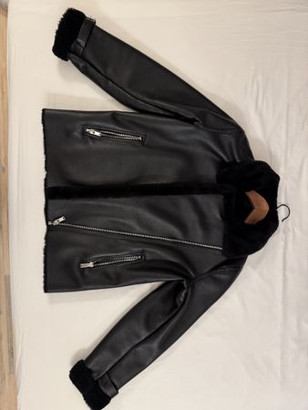 Giubbotto similpelle Mango - M