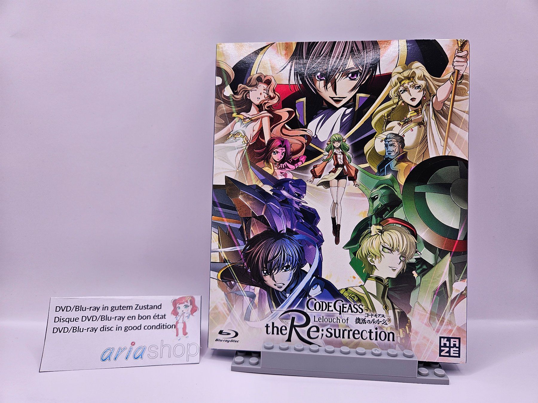 Tutti i DVDs: Code Geass Lelouch of the Resurrection FR / JP Blu-ray – Usato da Hauterive NE venduto da ariashopch