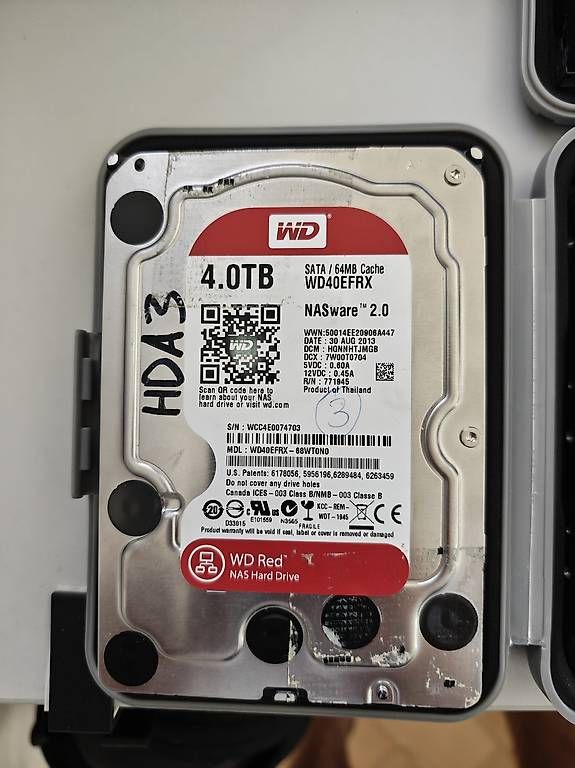 Dischi rigidi: NAS HDD 4TB WD #6 – Usato da La Chaux-de-Fonds venduto da Jolatorpille