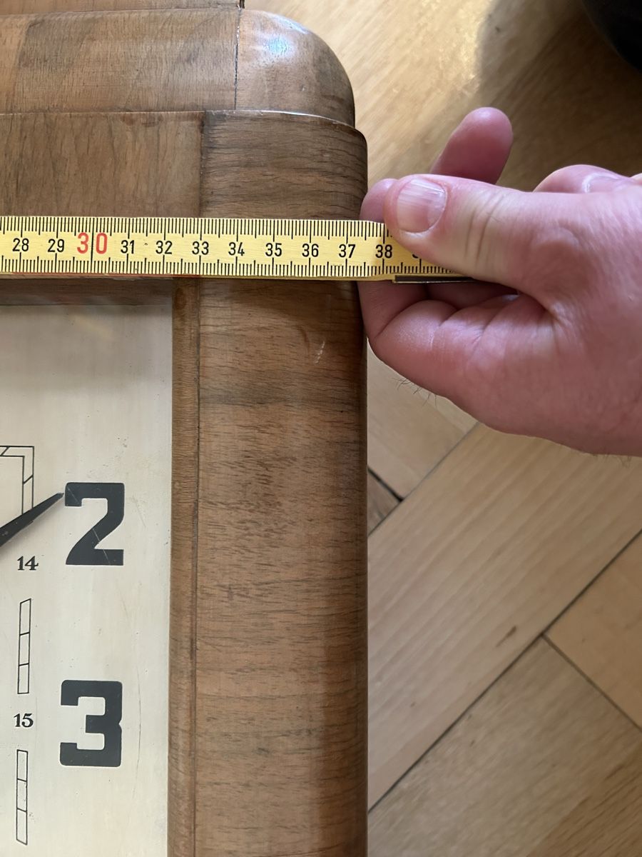 Uhren: Wanduhr Holz  – Defekt aus Zürich von ann_9fv5 3