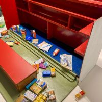 Puppenhaus Kaufladen, Miniatur Spielzeug, Vintage