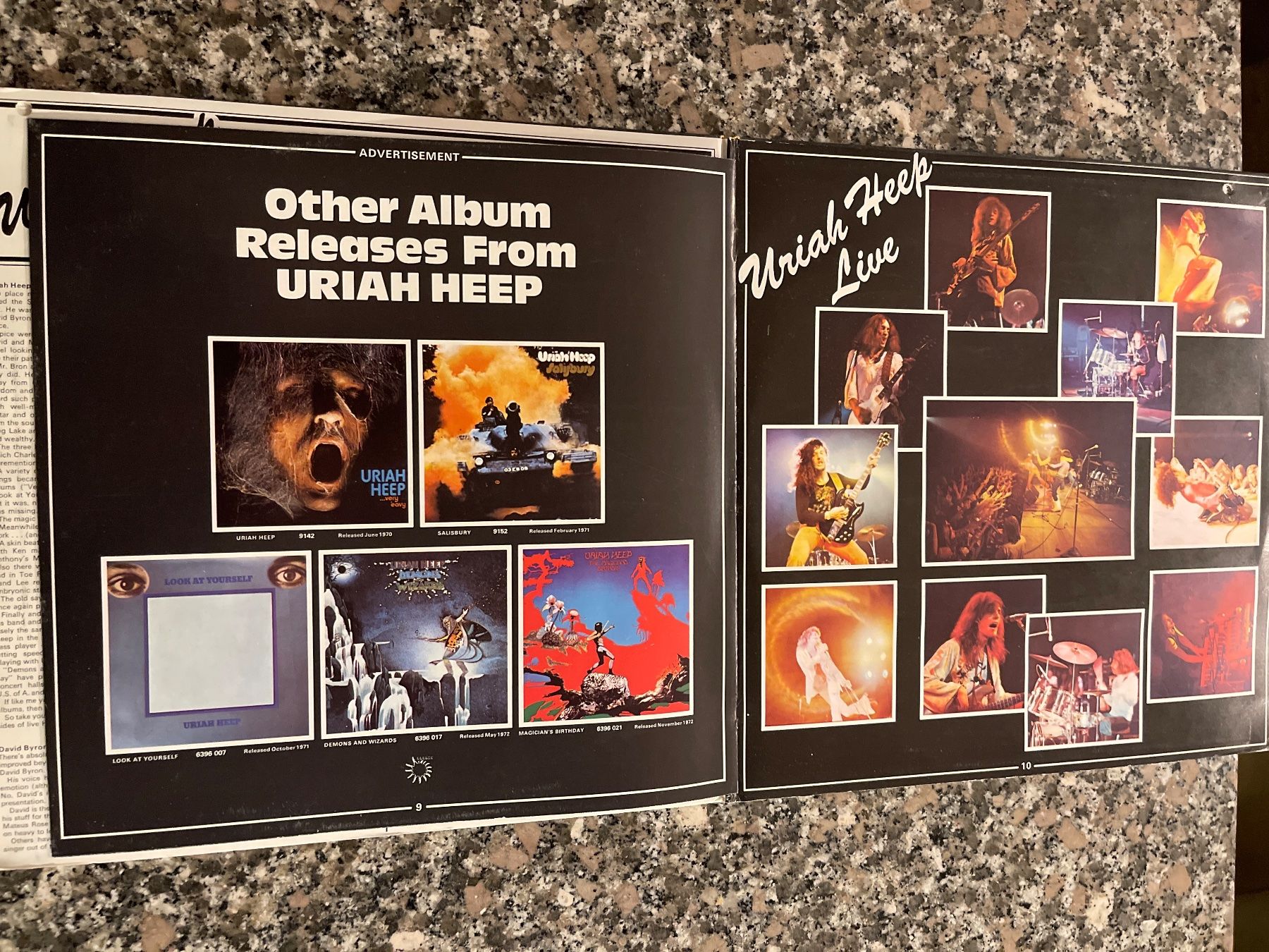 Dischi in vinile: S1620/Uriah Heep Live 1973 – Usato da Frutigen venduto da Philippe_jsp 2