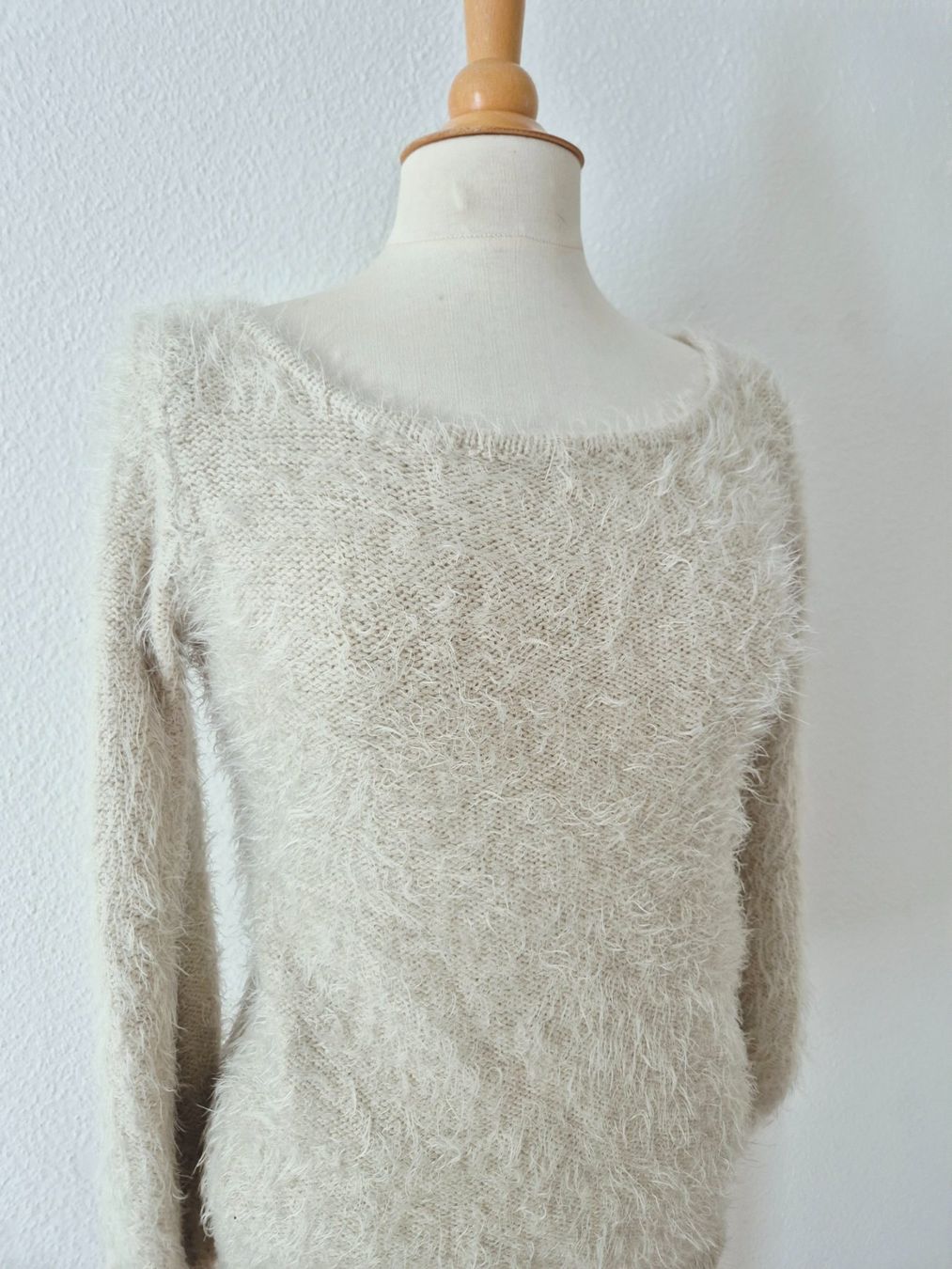 Pulls & Sweat-shirts: PULLOVER PULLI BEIGE S 36 FLAUSCHIG,  TOP ZU JEANS HOSE – D'occasion à Elsau par the-colorful-side 5