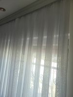 Gardinen Voile Weiss Sommerlich & Leicht, Top Zustand!