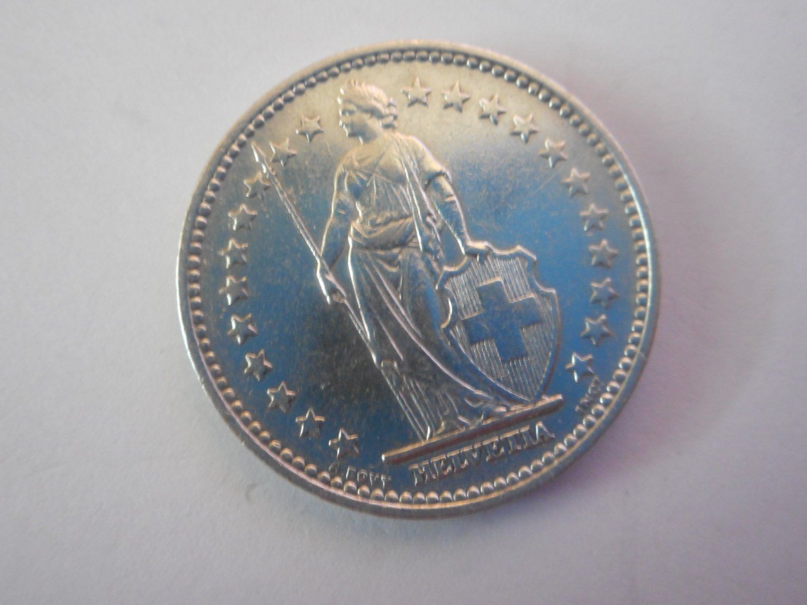 Alle Münzen: 2 Fr. 1912 silber  vorz – Gebraucht aus Kriegstetten von pizlad2010 3
