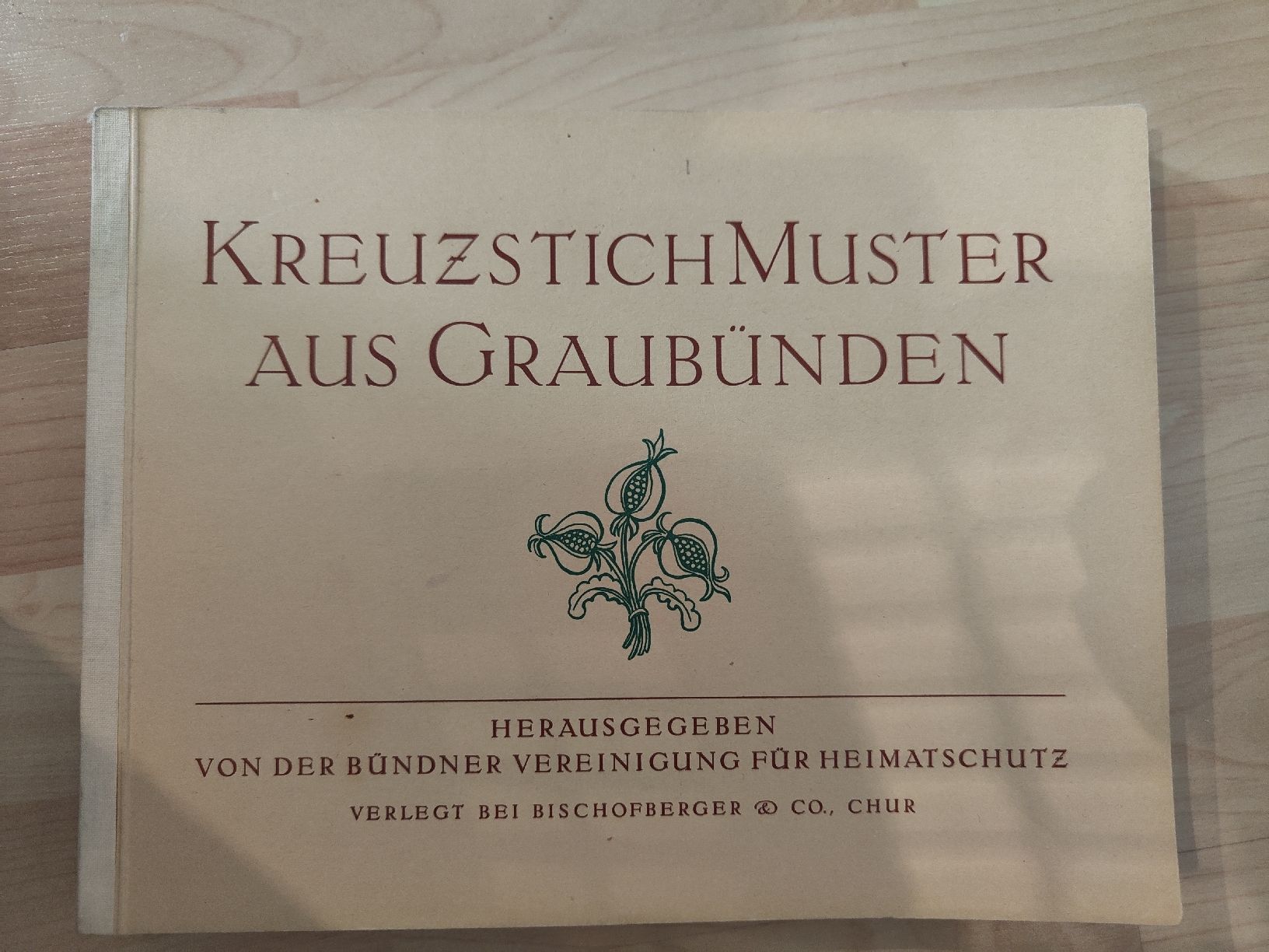 Libri: Kreuzstichmuster aus Graubünden – Usato da Davos Platz venduto da Stifi10