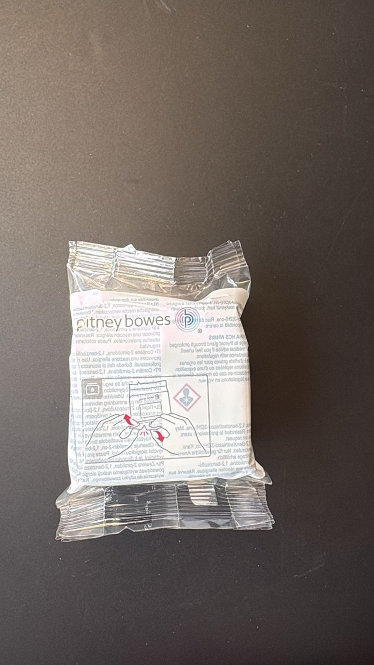 Cartucce per stampanti & toner: Tintenpatrone von Pitney Bowes Farbe Blau – Nuovo e nell'imballaggio originale da Sursee venduto da Network_41AG