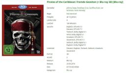 Pirates of the Caribbean 4 (Bluray)