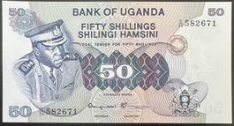 Uganda 50 Shillings (1977) - non circ./unz