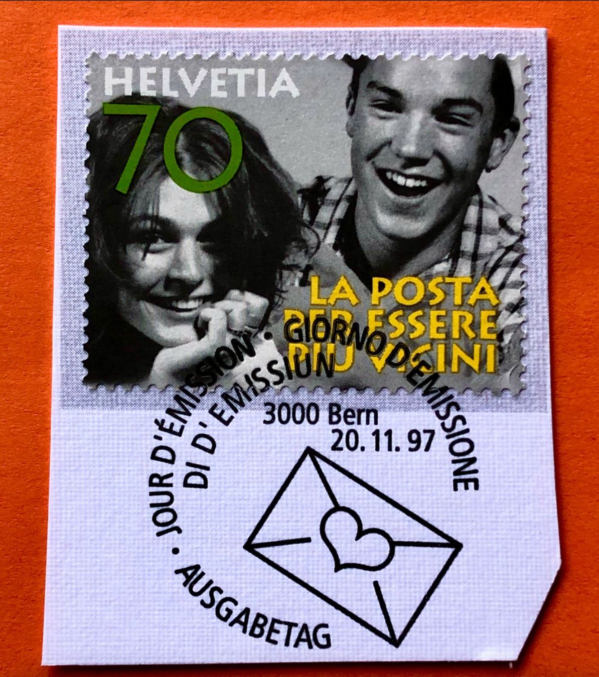 Tutti i francobolli: Nr.931  Sonderpostmarken GESTEMPELT 1997    – Usato da Aarau venduto da Billa007