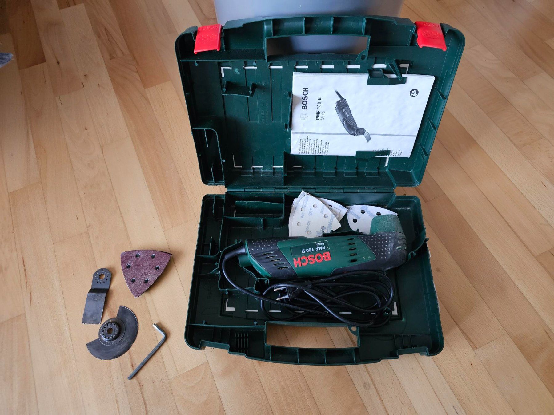 Busch Tutte le macchine: Bosch PMF 180 E Multi Allrounder – Multitool mit Koffer – Usato da Wetzikon ZH venduto da cyhe77