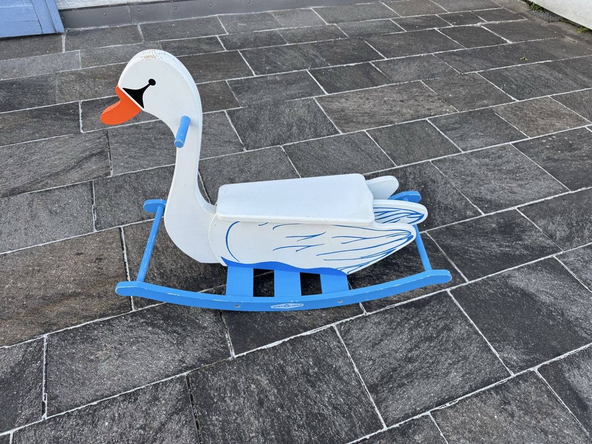 Wisa Gloria Giocattoli: Schaukel Schwan – Usato da Lenzburg venduto da Meister_k 2